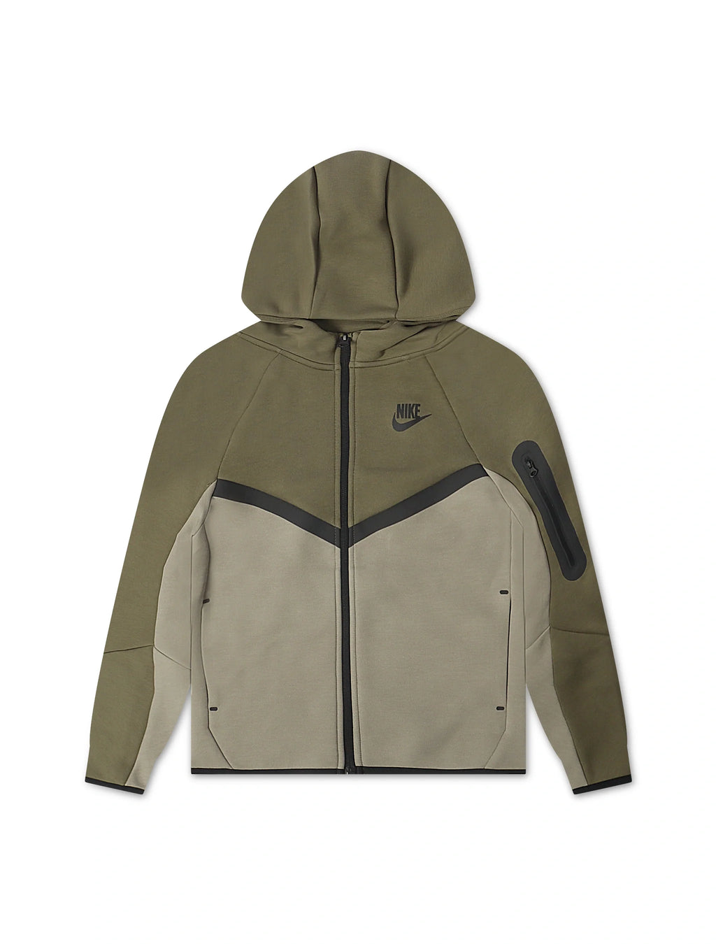 Veste Nike Sportswear Tech Fleece pour grand enfant - Olive moyen