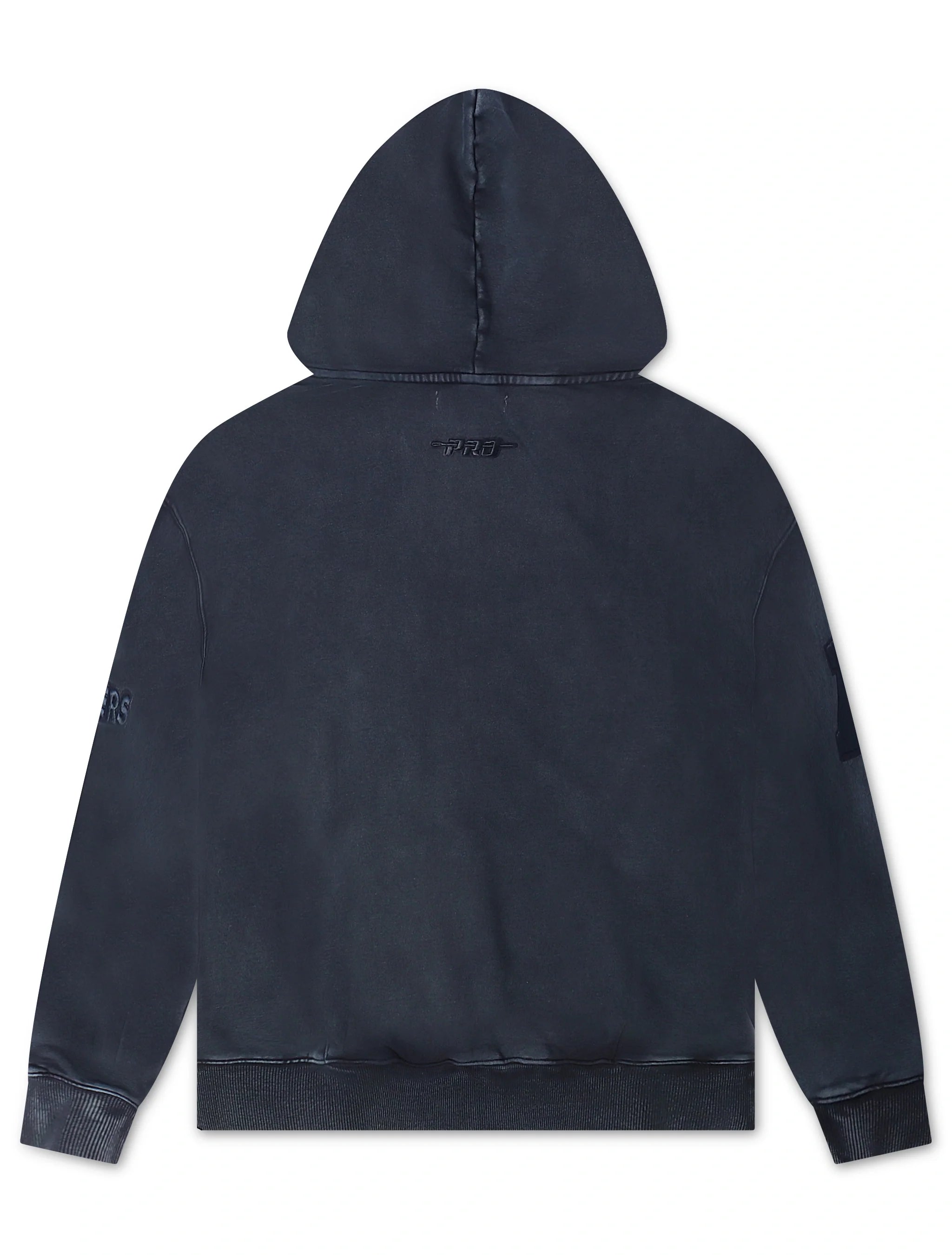 Sweat à Capuche Pro Standard Raiders Épaules Tombantes Délavé aux Enzymes - Marine
