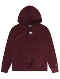 Sweat à capuche Lacoste avec logo - Bordeaux