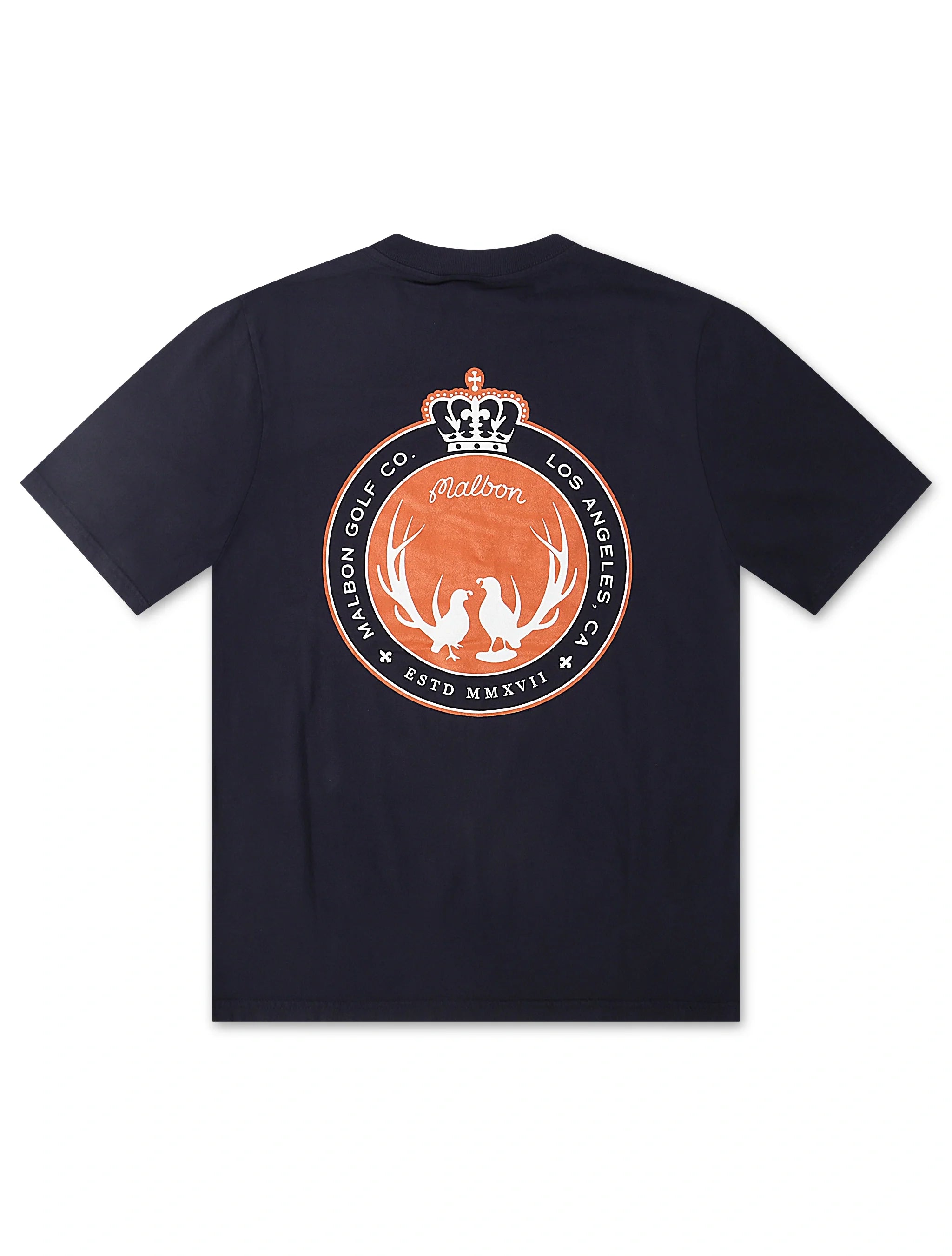 T-shirt Malbon Oakwood – Marine