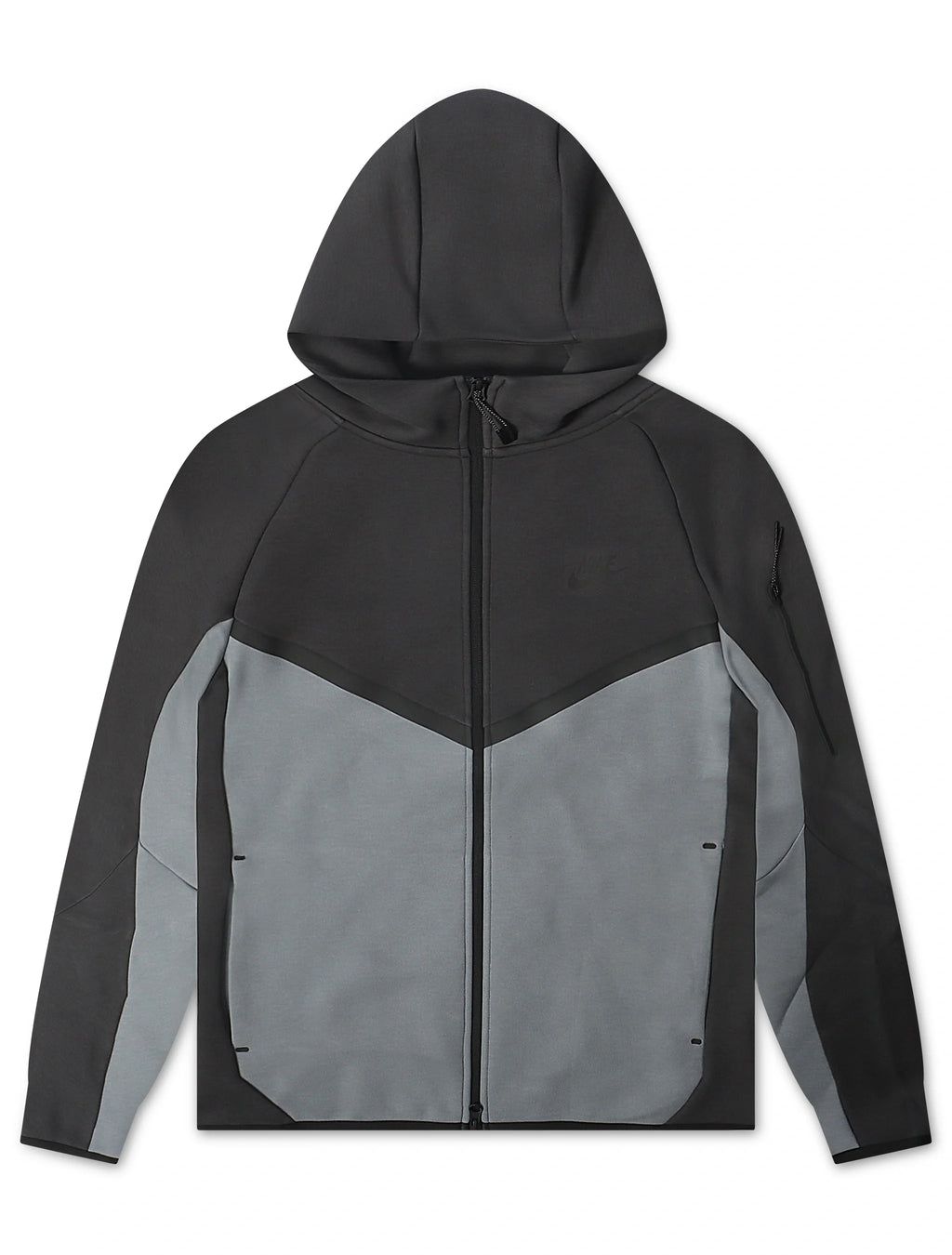Sweat à capuche Nike Tech Fleece pour homme – Anthracite/Gris froid