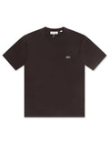 T-shirt en coton Lacoste pour homme - Marron foncé
