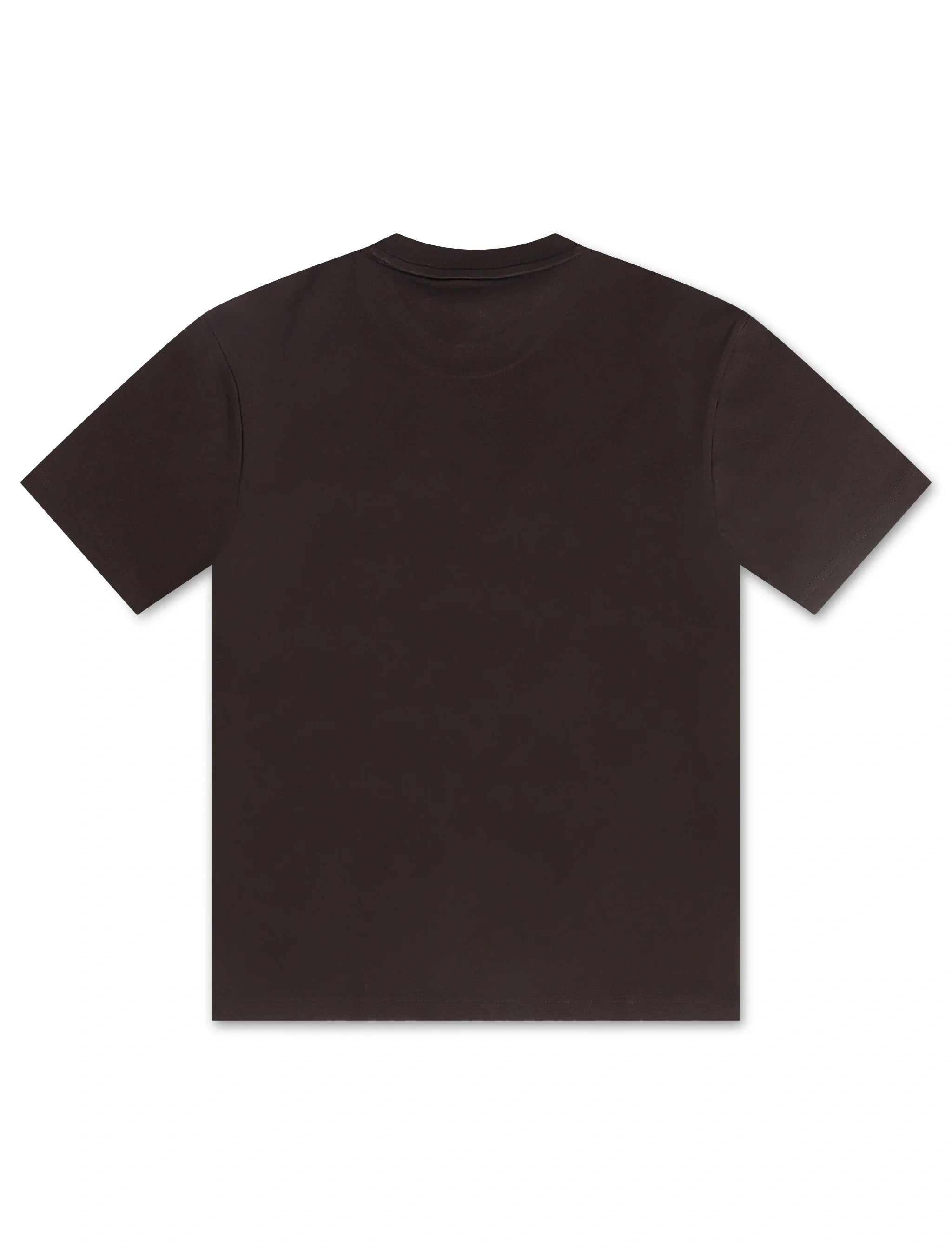 T-shirt en coton Lacoste pour homme - Marron foncé