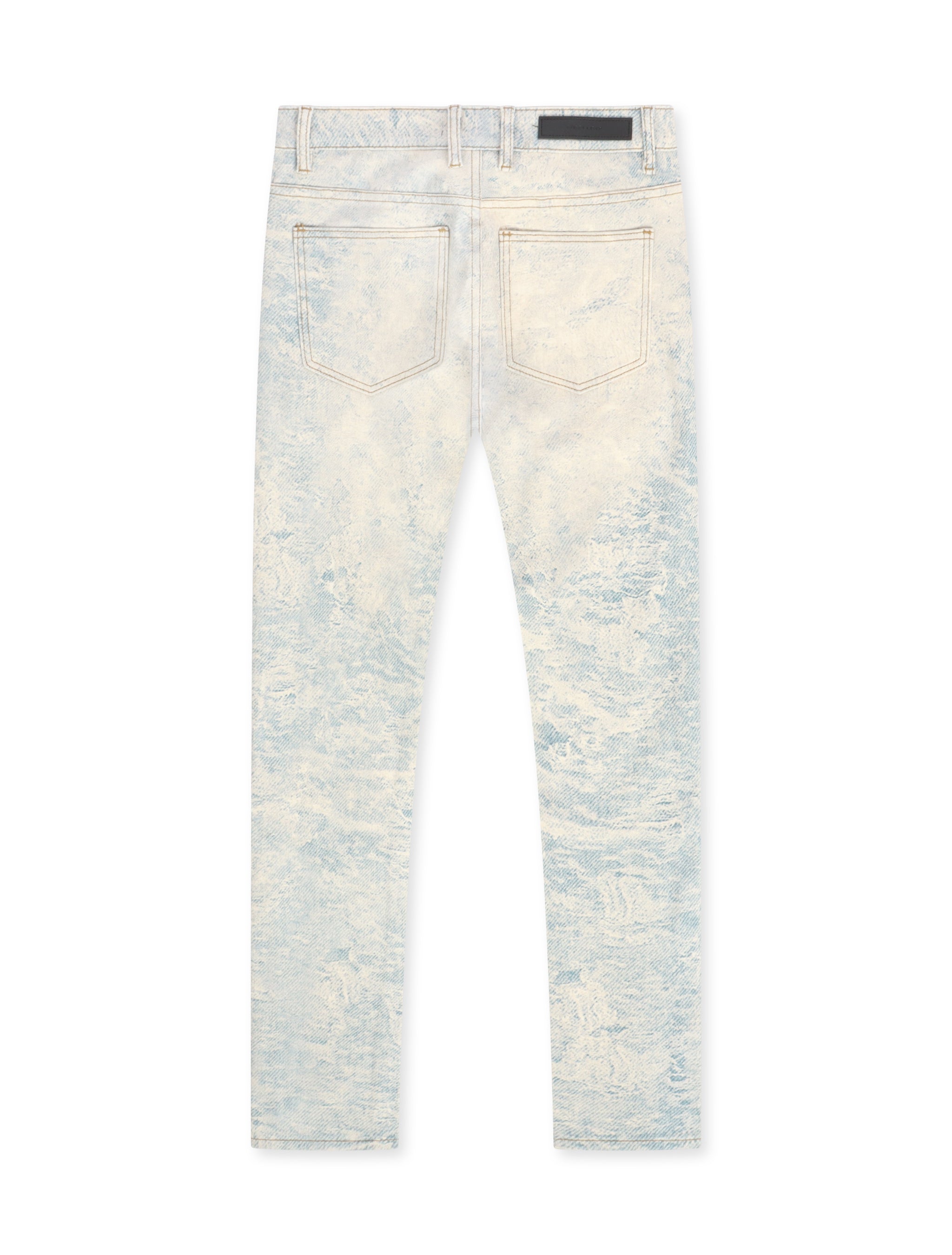 Jean skinny Josh rehaussé - Effet délavé Cloud