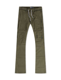 Pantalon cargo en nylon Makobi Colton - Olive