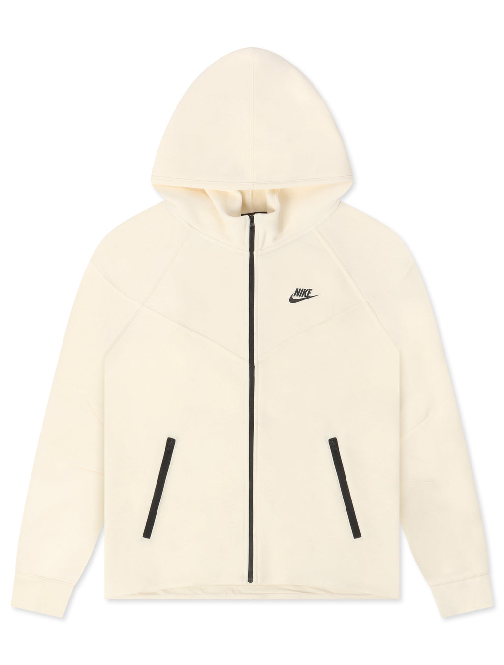 Sweat à capuche zippé Nike Sportswear Tech Fleece pour homme - Crème