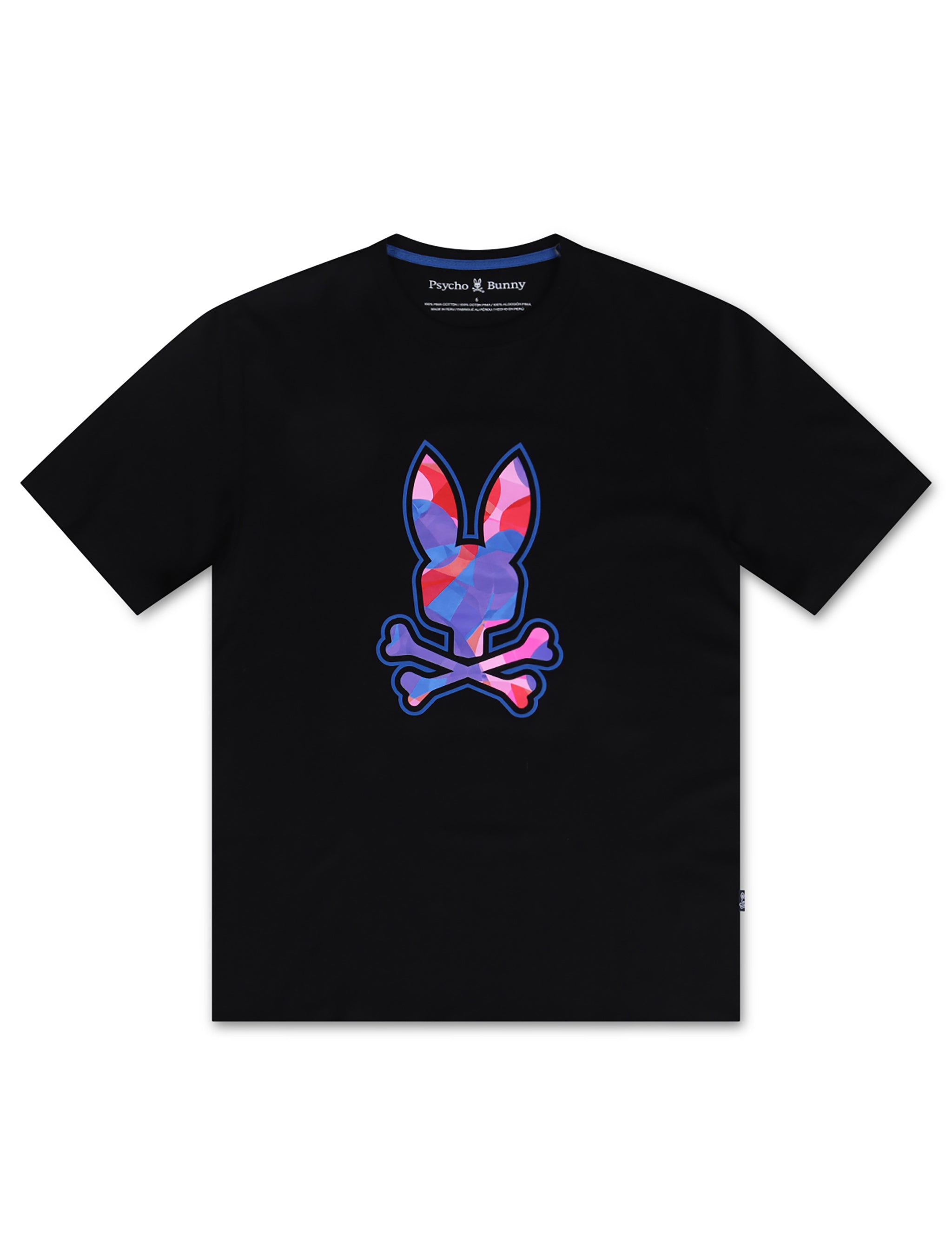 T-shirt graphique Norridge Psycho Bunny - Noir