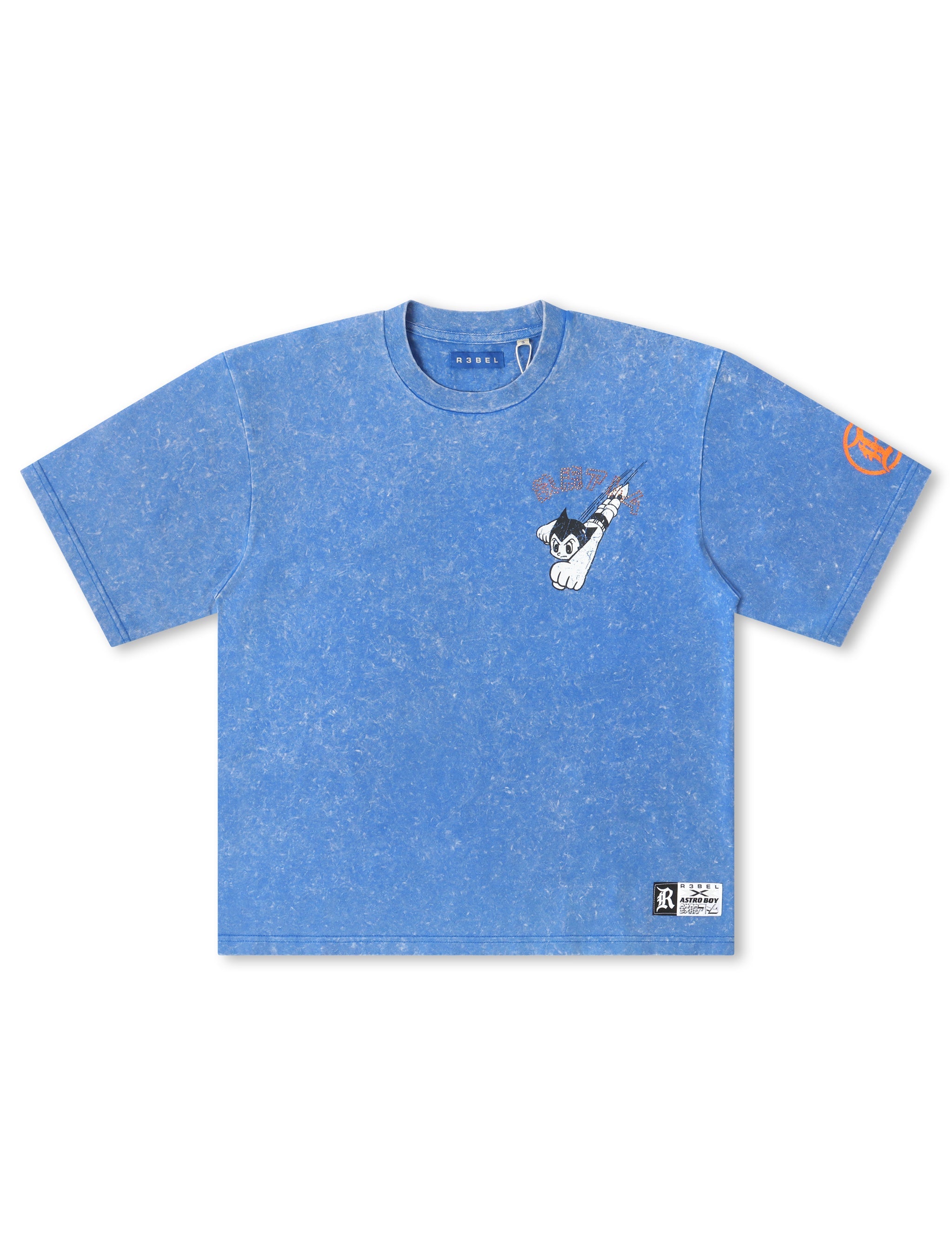 T-shirt court Rebel Denim Astro Boy – Royal