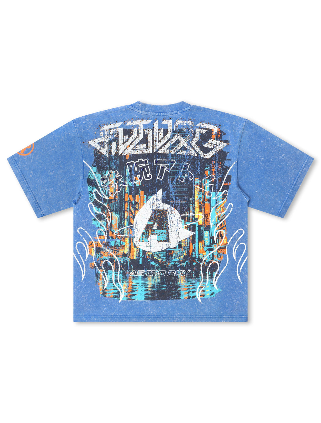 T-shirt court Rebel Denim Astro Boy – Royal