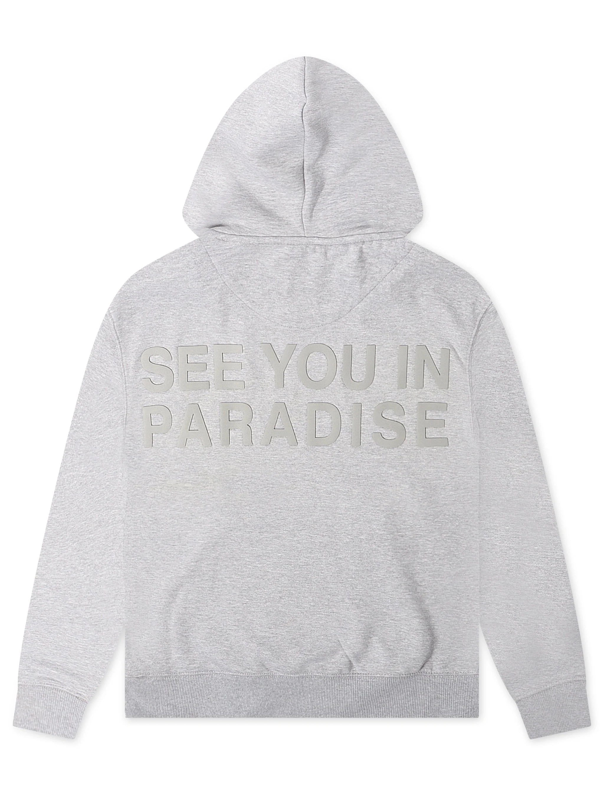 Jordan Craig Sweat à capuche haute densité Paradise - Gris chiné