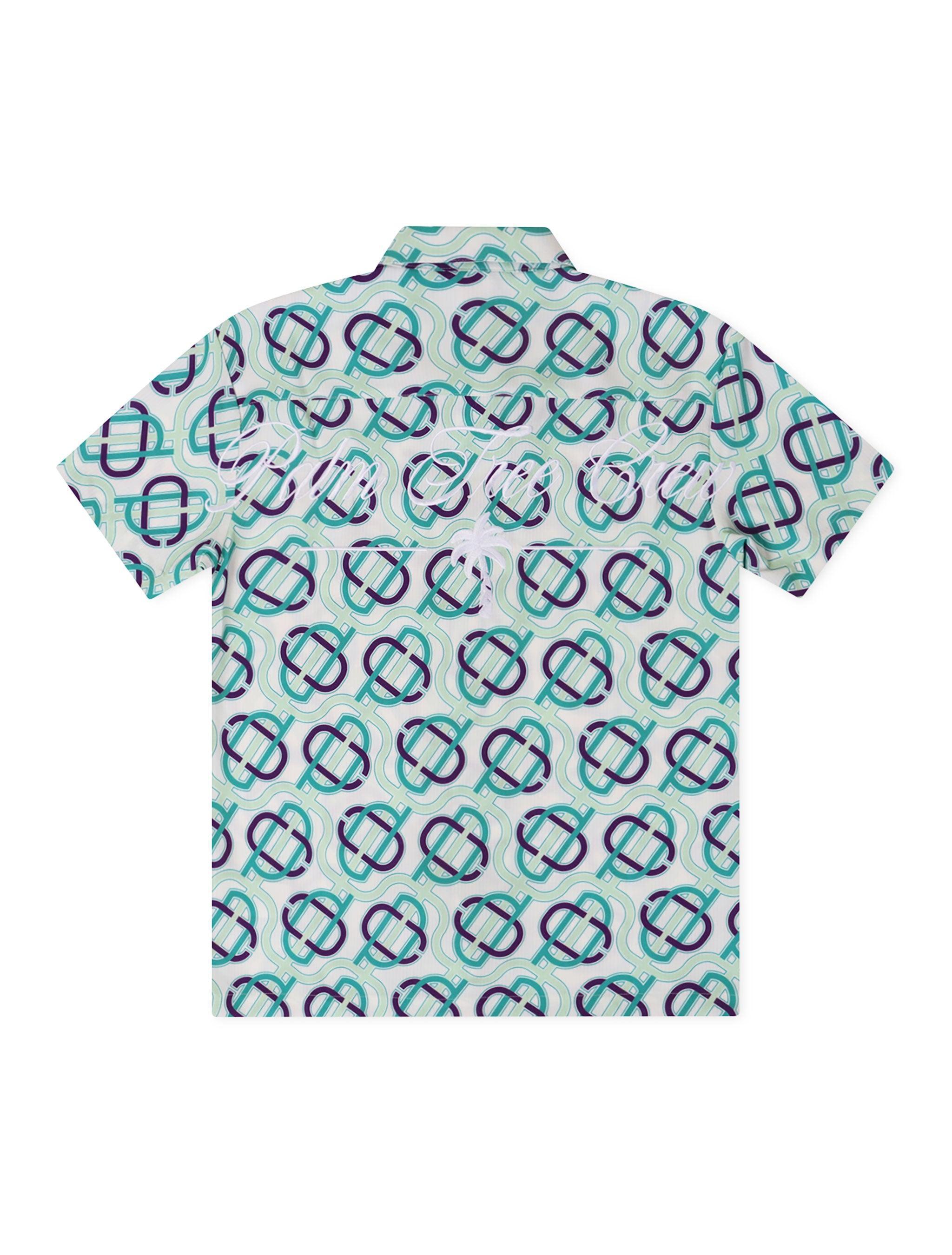 Puma X Palm Tree Crew Chemise Boutonnée - Blanc Chaud