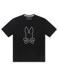 T-shirt graphique Psycho Bunny Hamilton - Noir