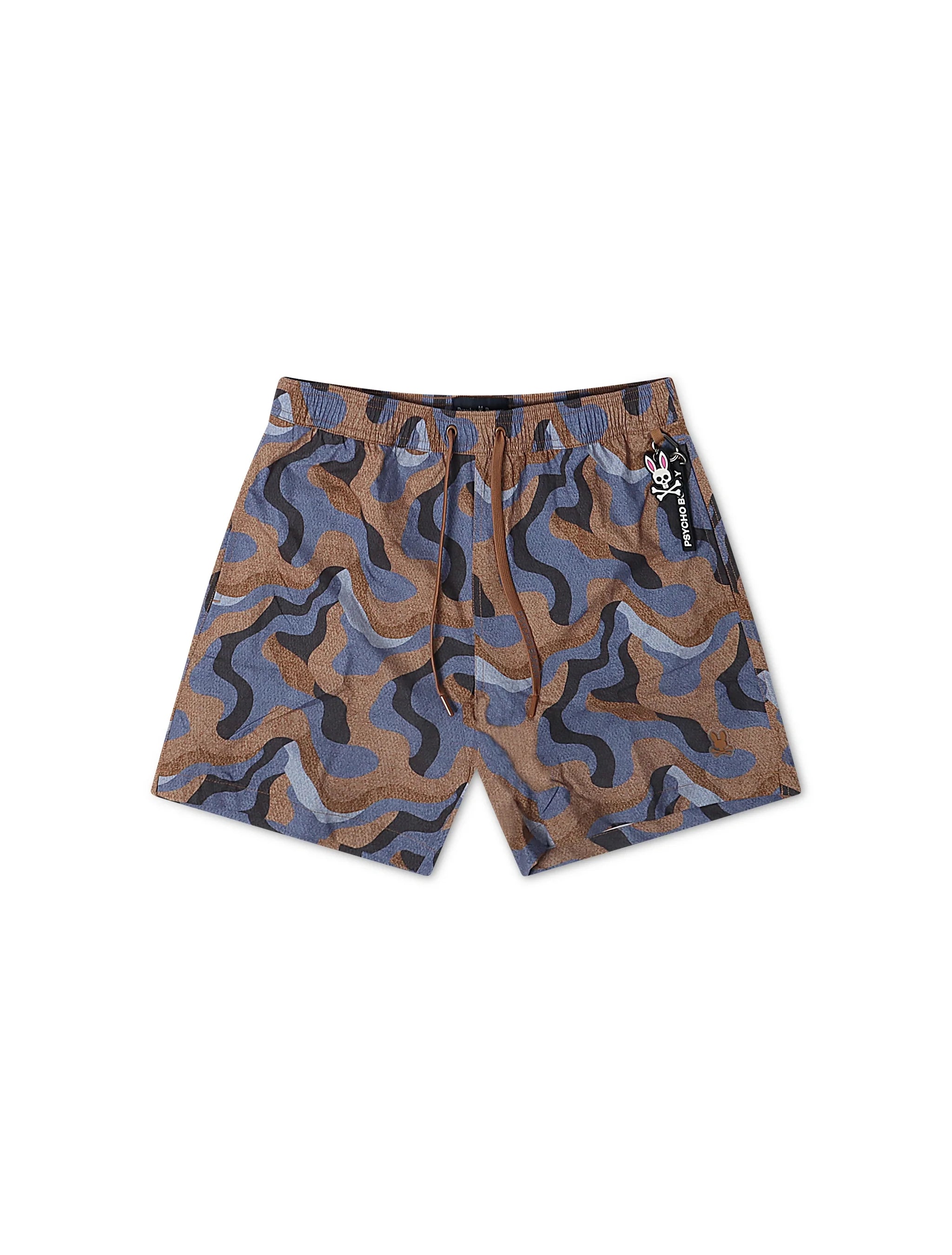 Psycho Bunny Dante Maillot de bain - Marron