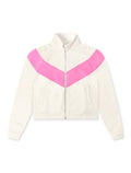 Veste en maille Nike Sportswear Windrunner pour femme - Voile/Rose enjoué