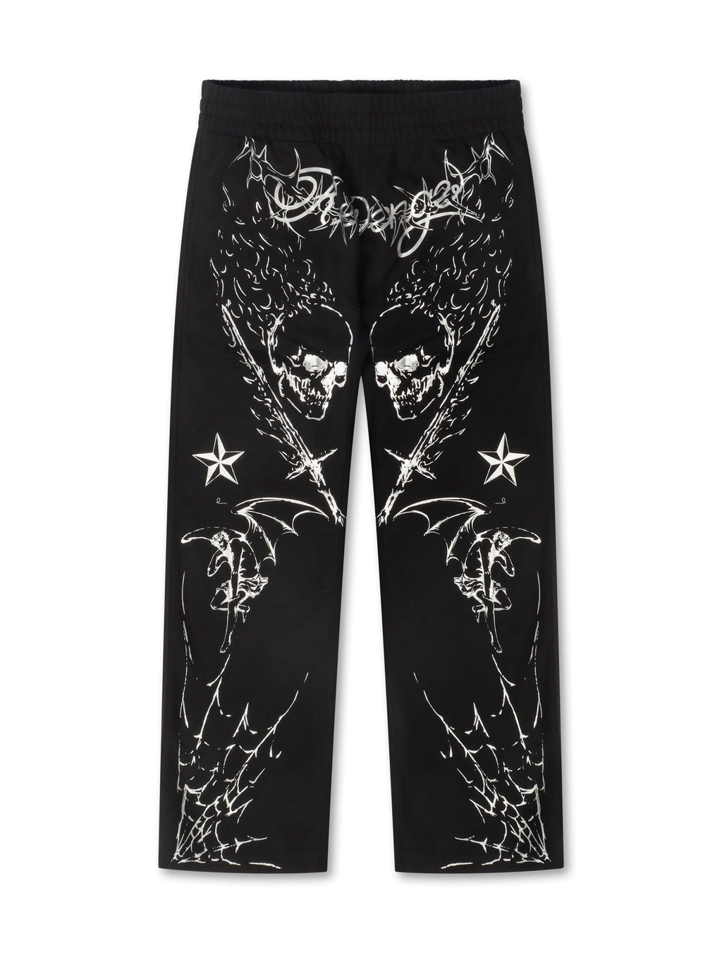 Pantalon de jogging Revenge Tattoo - Noir/Argent