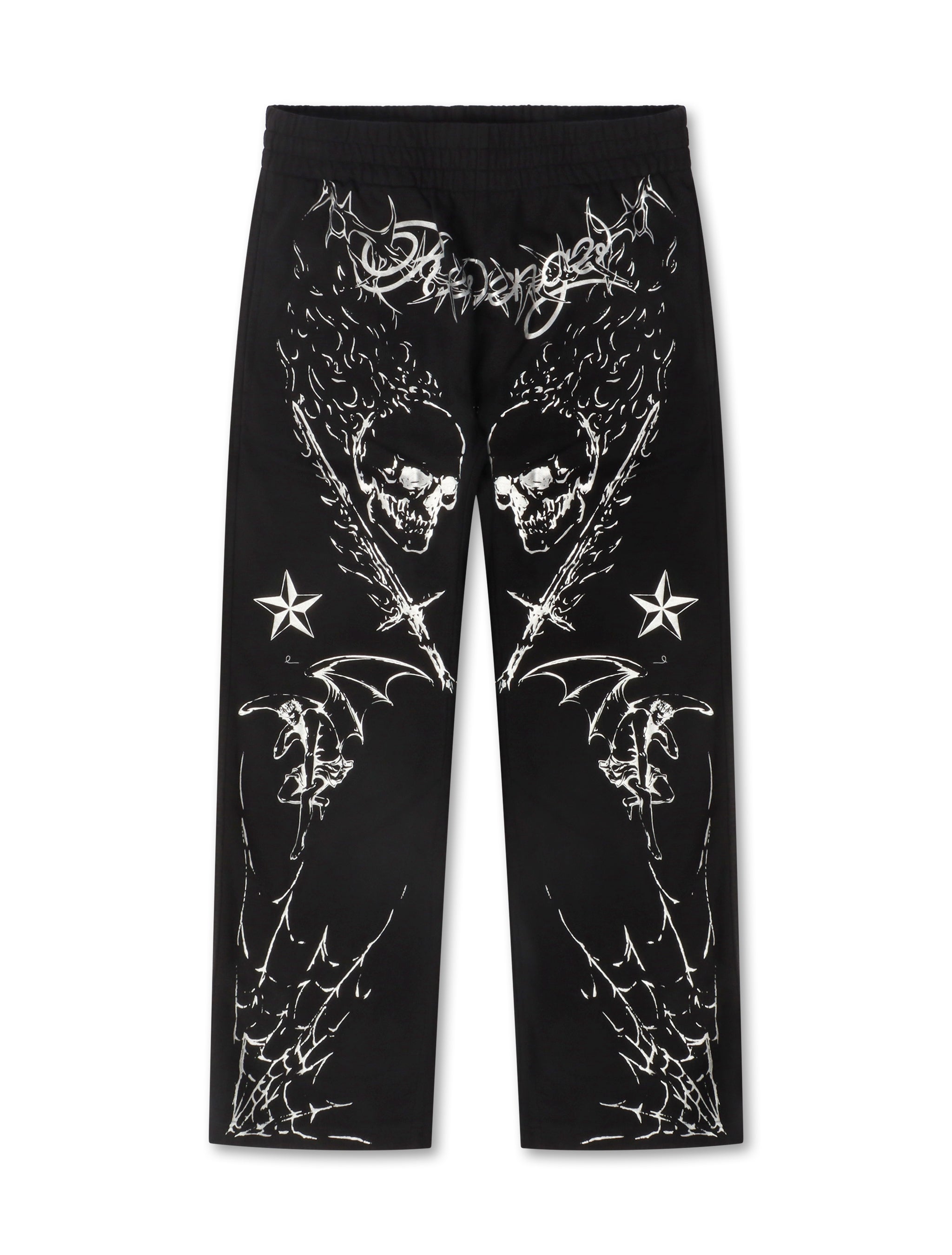 Pantalon de jogging Revenge Tattoo - Noir/Argent