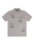 Polo Psycho Bunny Milton en piqué - Oyster