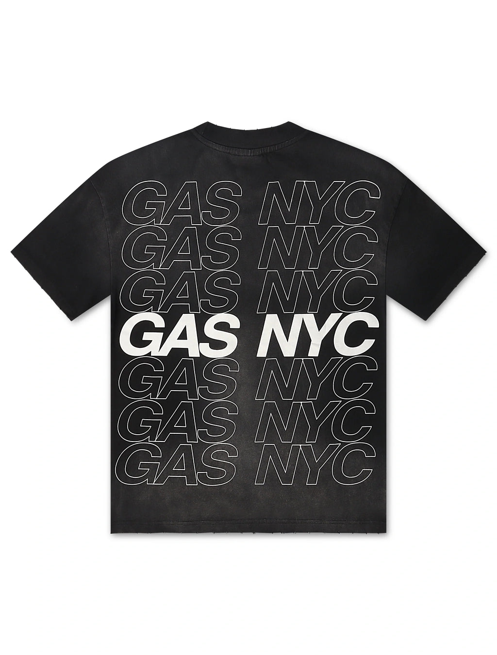 T-shirt GasNYC "Have a Nice Day" - Noir