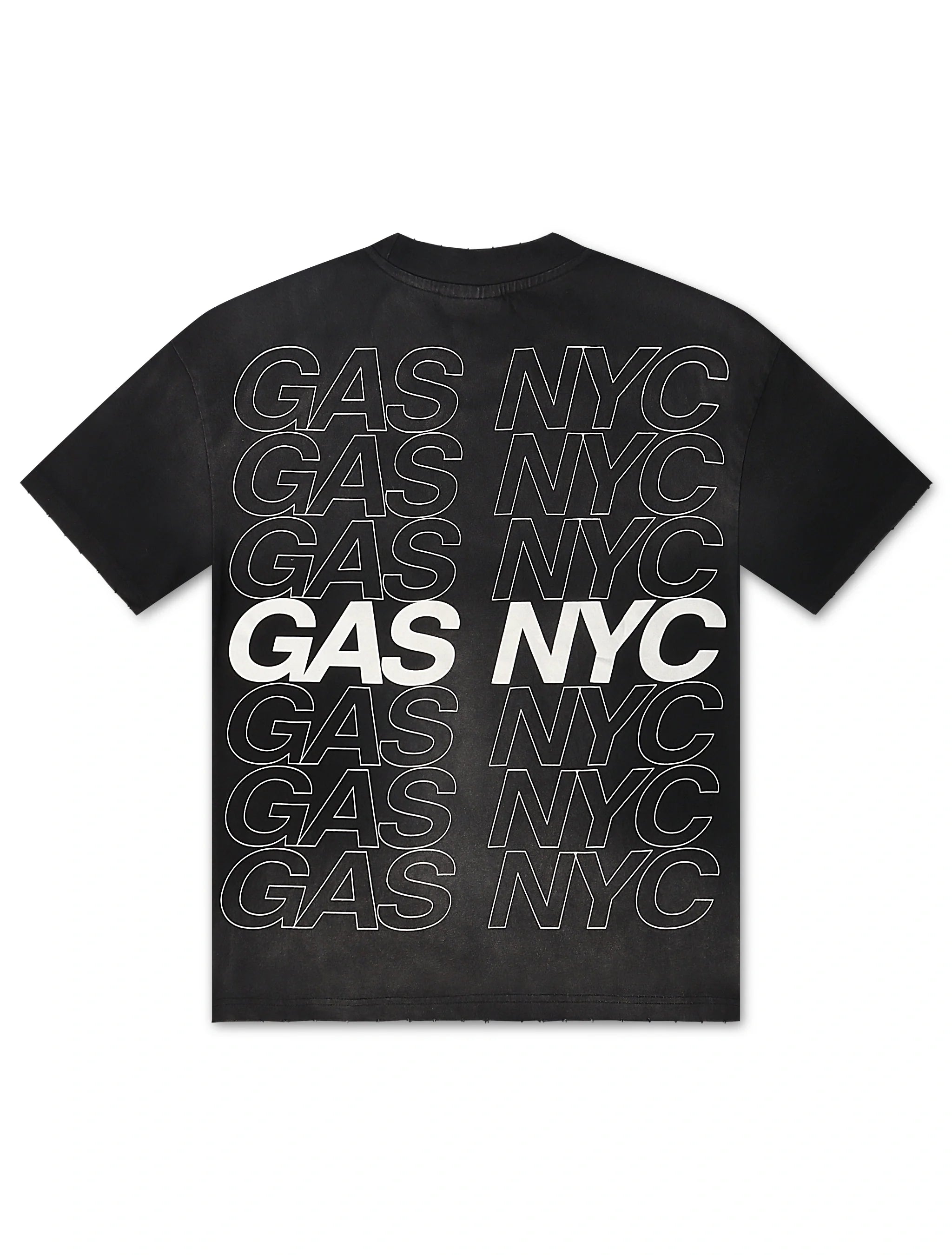 T-shirt GasNYC "Have a Nice Day" - Noir