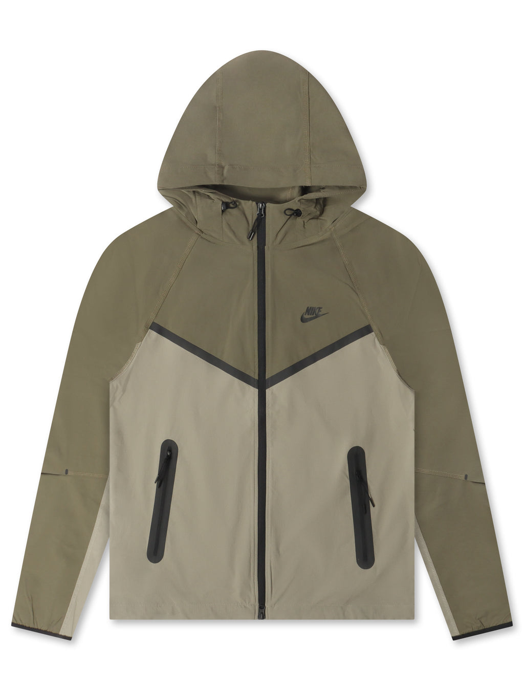 Veste Nike Tech Fleece pour Homme - Vert armée clair