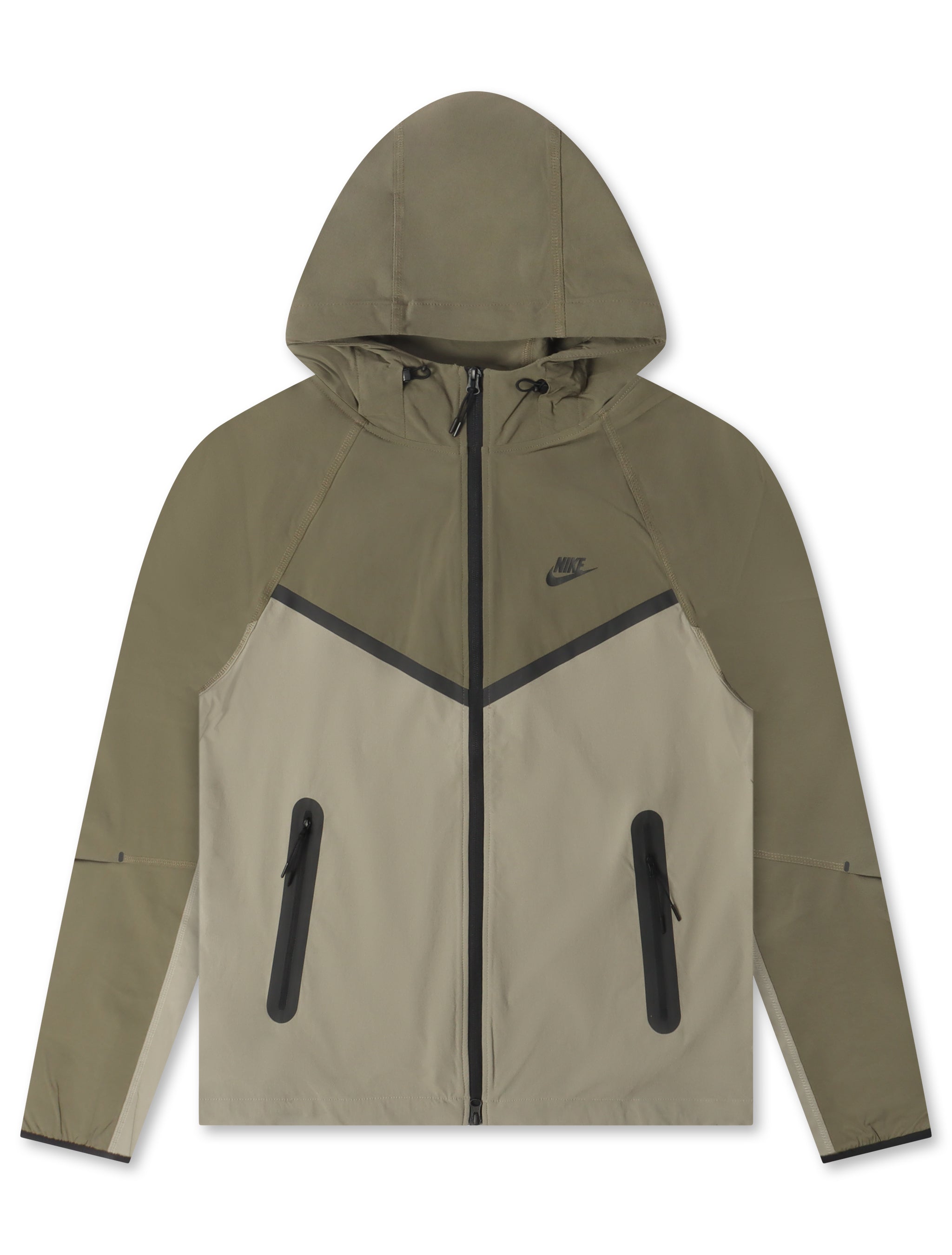 Veste Nike Tech Fleece pour Homme - Vert armée clair