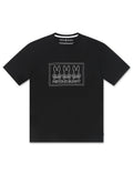 T-shirt graphique Psycho Bunny Tacoma - Noir