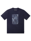 T-shirt graphique Rowen Psycho Bunny - Bleu