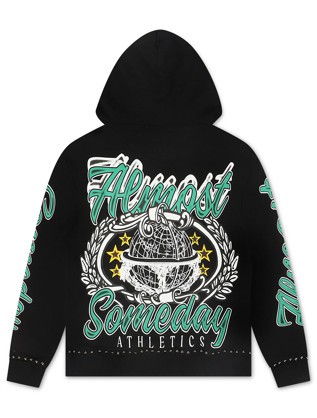 Sweat à capuche Almost Someday Also Athletics - Noir