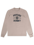 Psycho Bunny Hommes T-shirt à manches longues à motif London - Gris clair