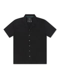 Chemise à col camp Psycho Bunny Bryan - Noir