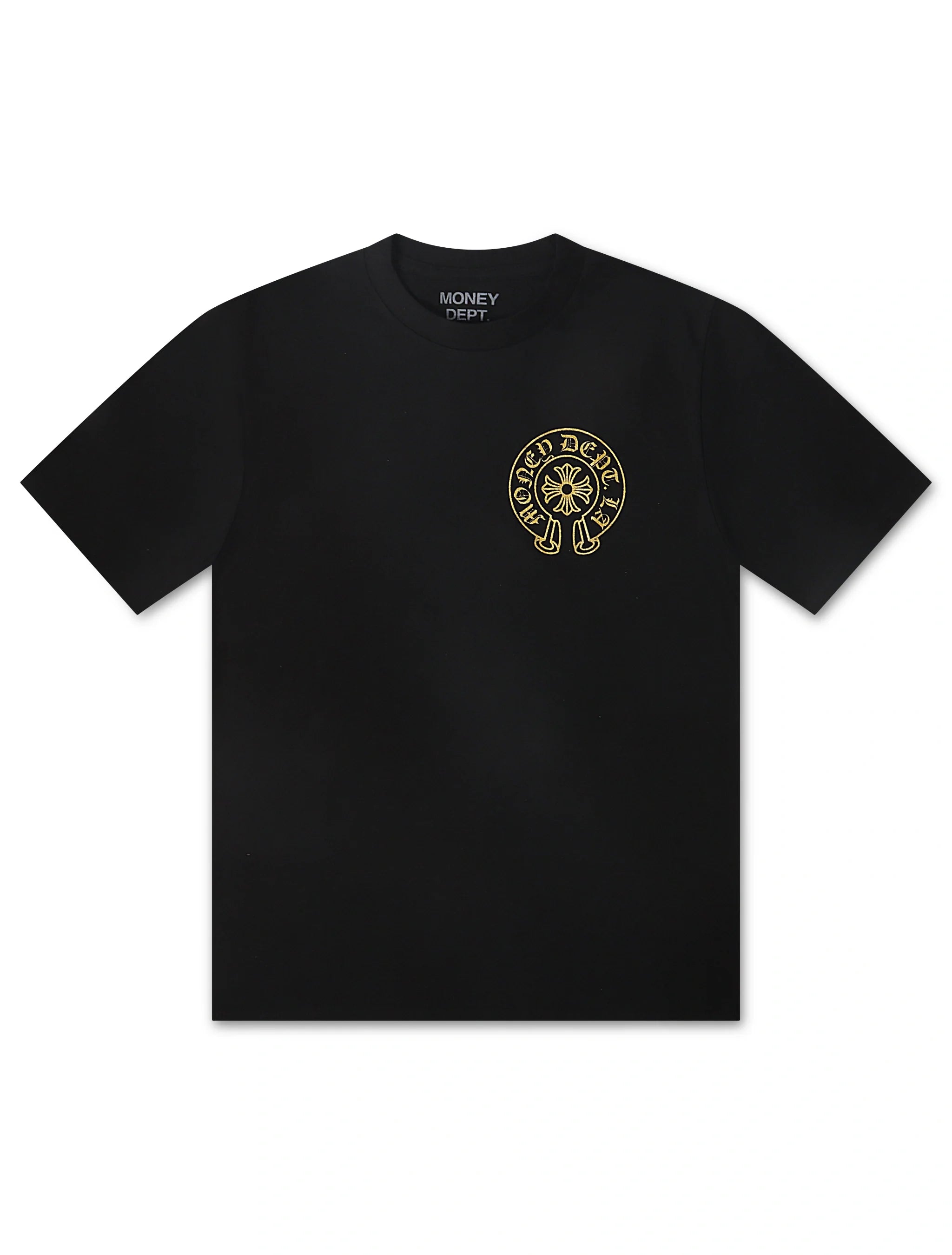 T-shirt vintage "Old English" Money Dept. - Noir/Or