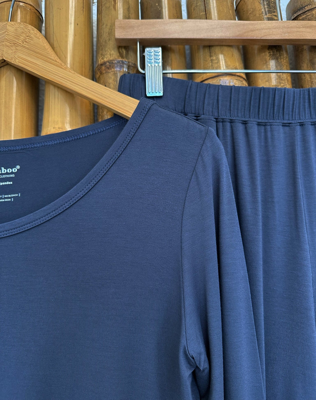 T-shirt à manches longues en bambou pour femme