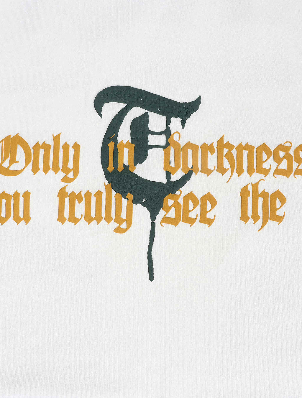 T-shirt Trnchs Tunnels - Blanc cassé