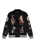 Veste universitaire Carpe Diem Jordan Craig Kids - Noir
