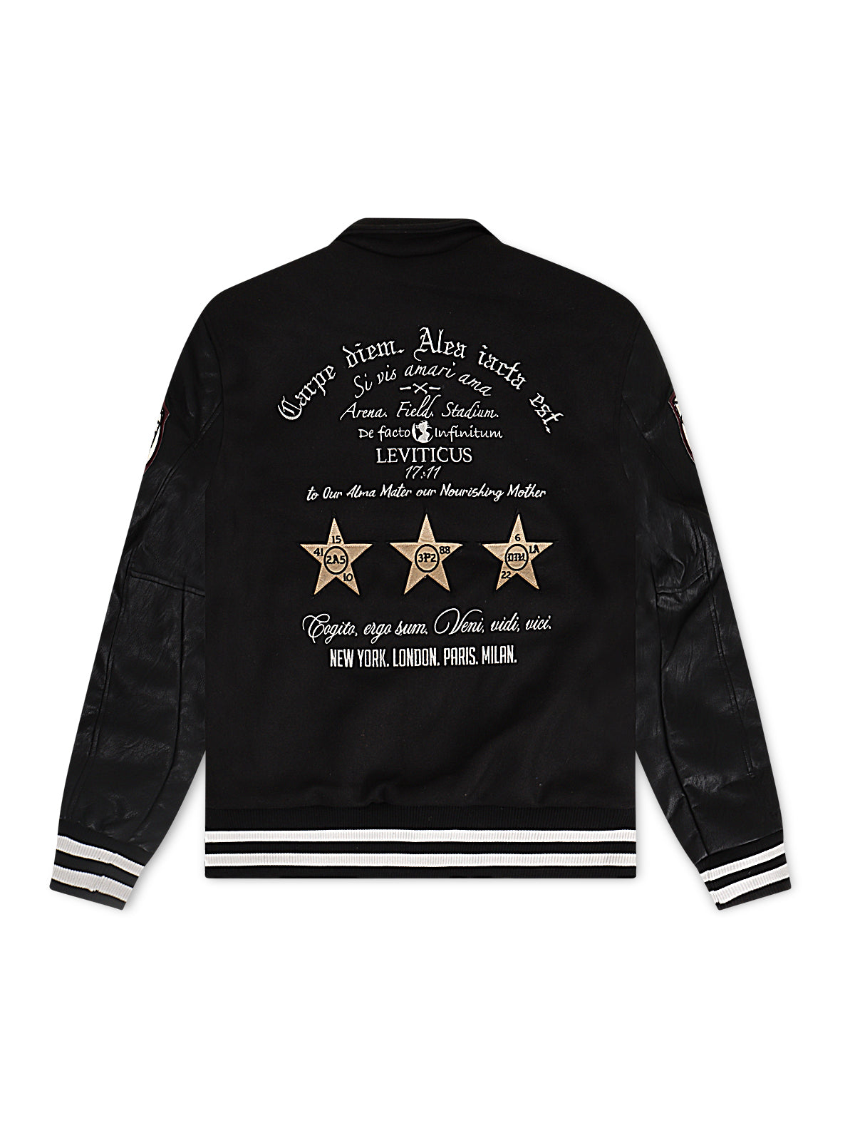 Veste universitaire Carpe Diem Jordan Craig Kids - Noir