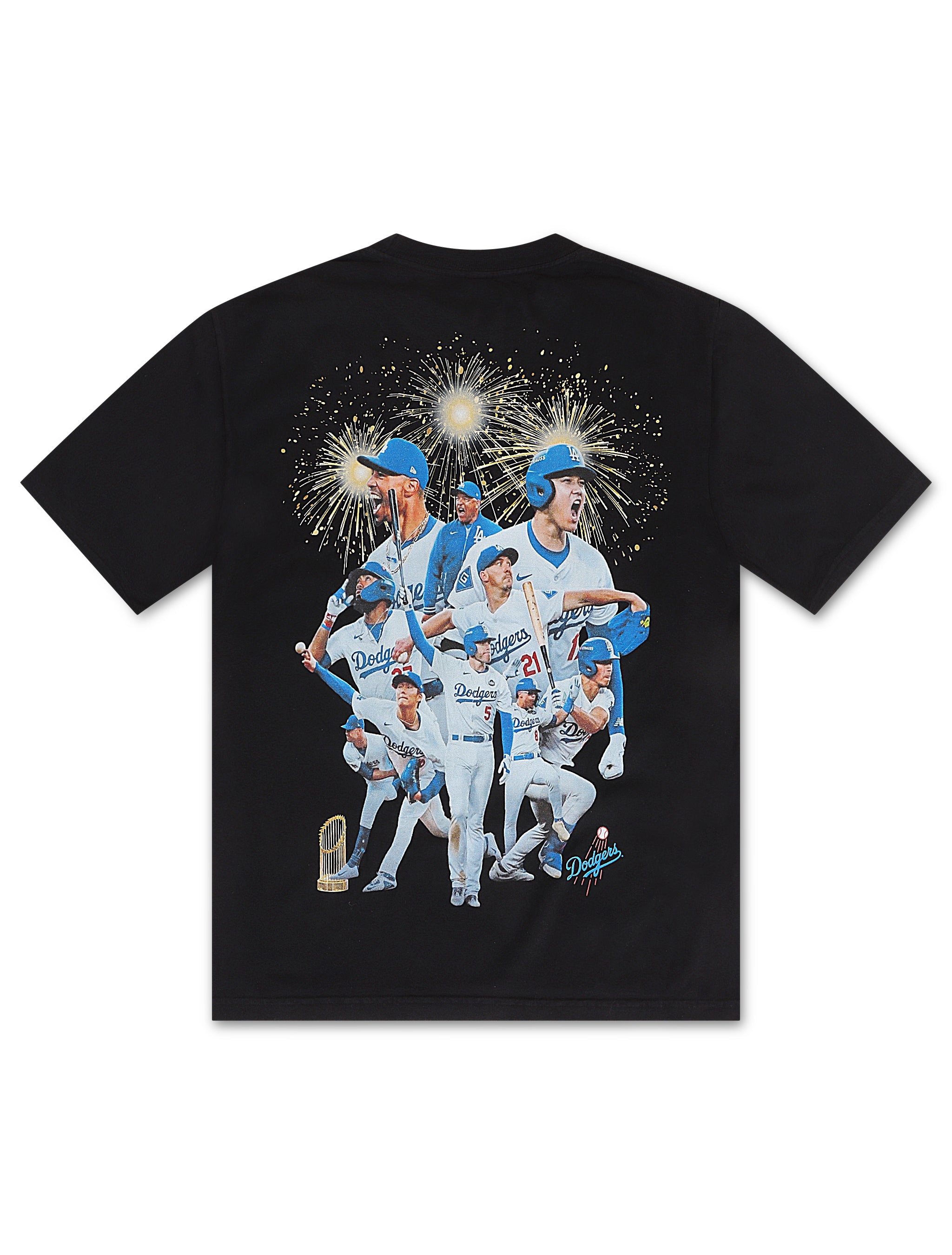 T-shirt Rétro Champions des Séries Mondiales - Noir