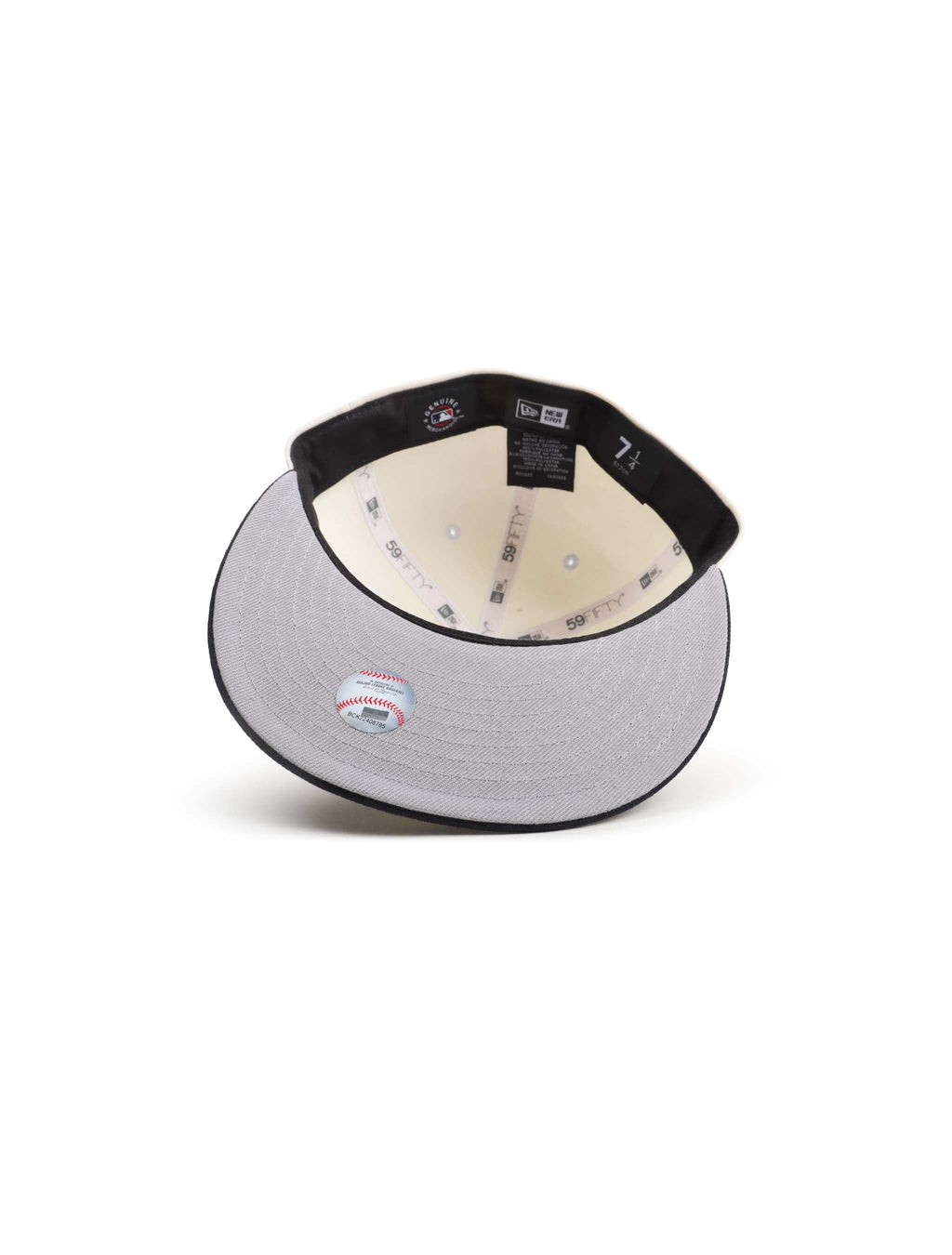 Casquette New Era 5950 World Series Champions Dodgers - Chrome/Bleu Marine