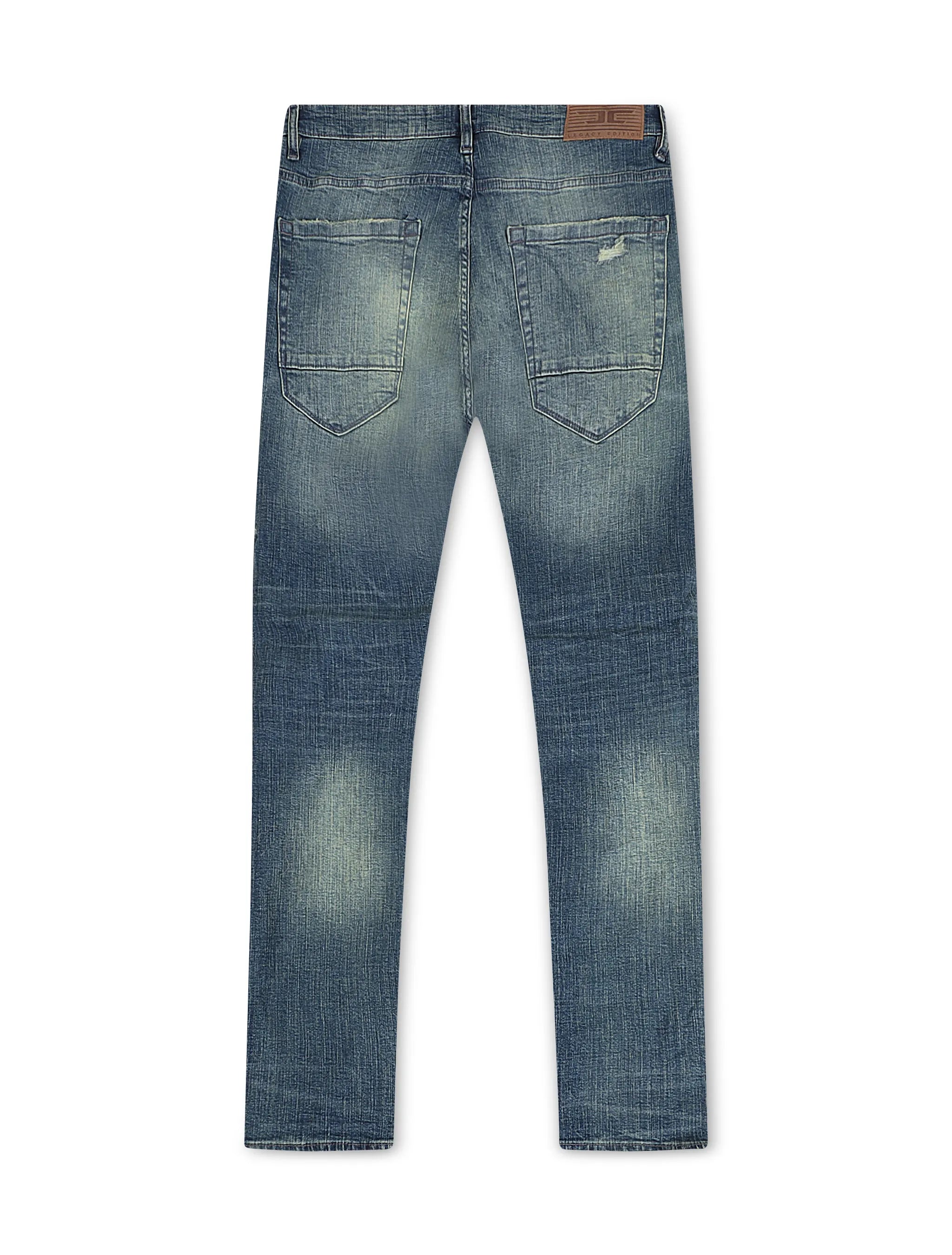 Jordan Craig Jean Ross Fit Délavé Vintage Homme - Or Azur