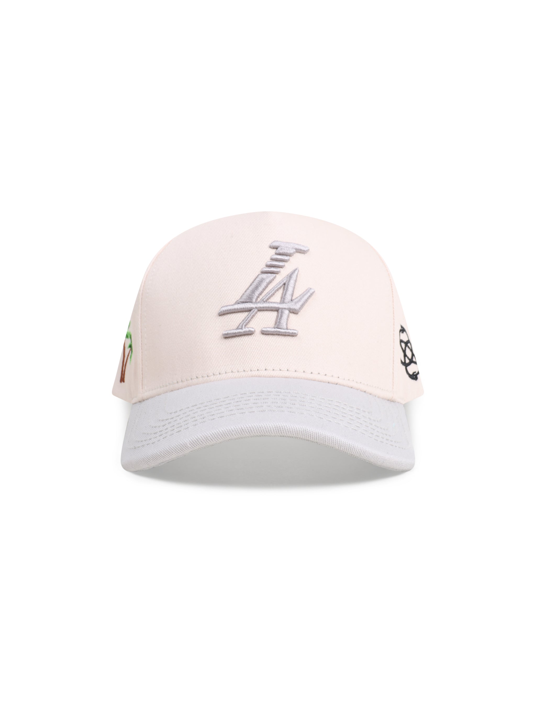 Référence Casquette Mens Paradise LA - Crème/Argent