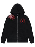 Sweat à capuche Politics Spider Web 301 - Noir