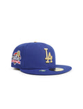 Casquette New Era 5950 Gold Collection World Series - Bleu roi/Or