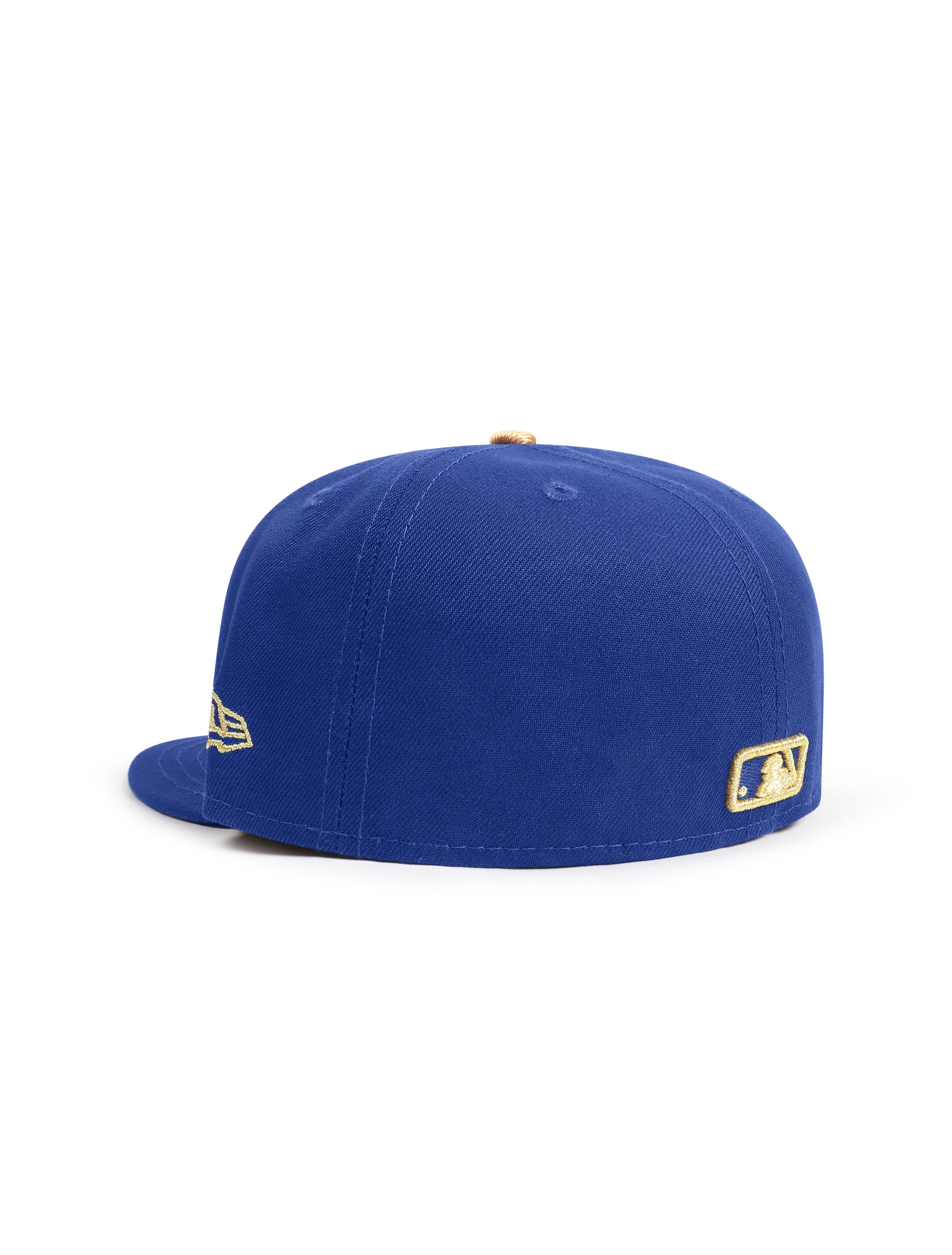 Casquette New Era 5950 Gold Collection World Series - Bleu roi/Or
