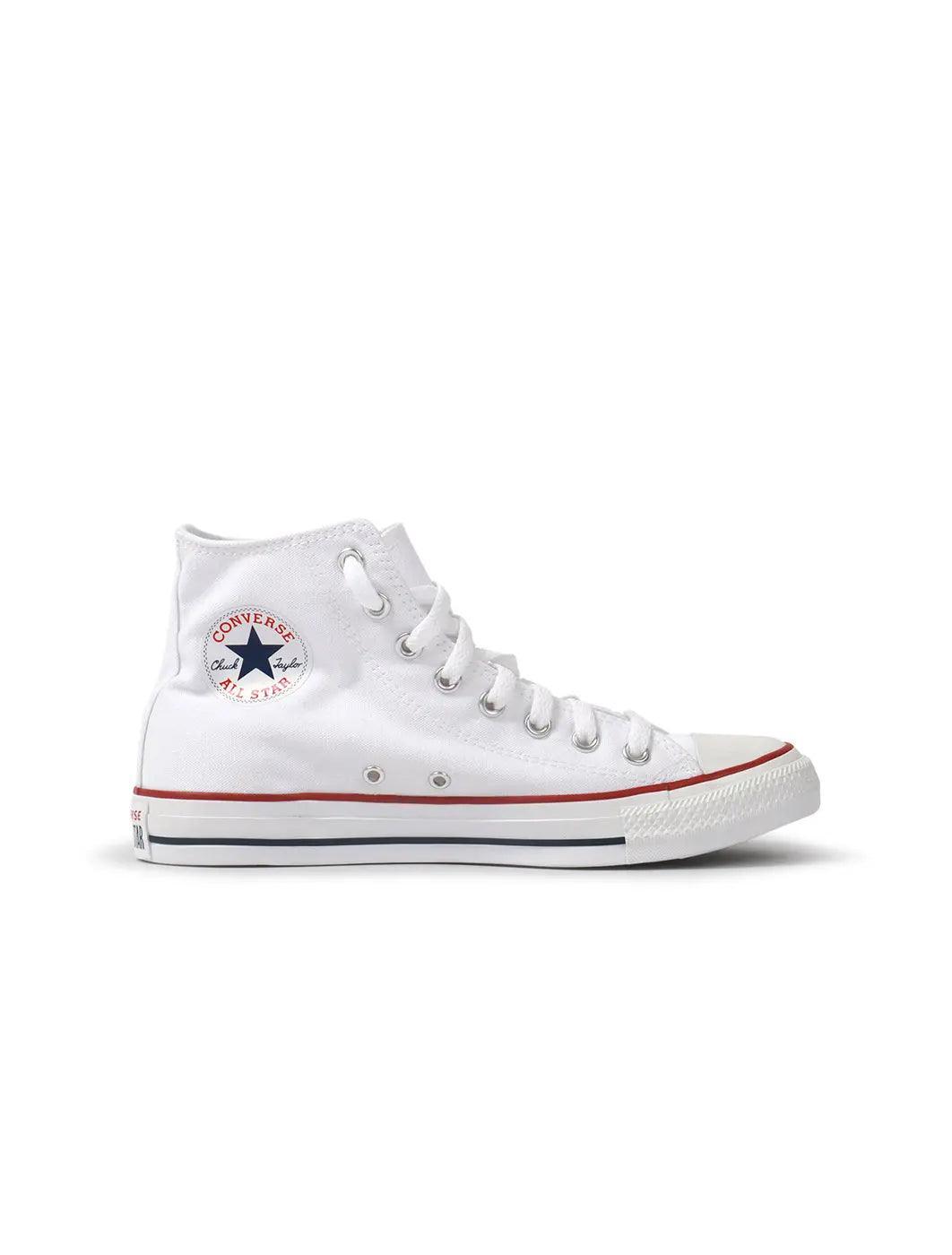 Converse Chuck Taylor montantes grandes tailles pour enfants - blanc