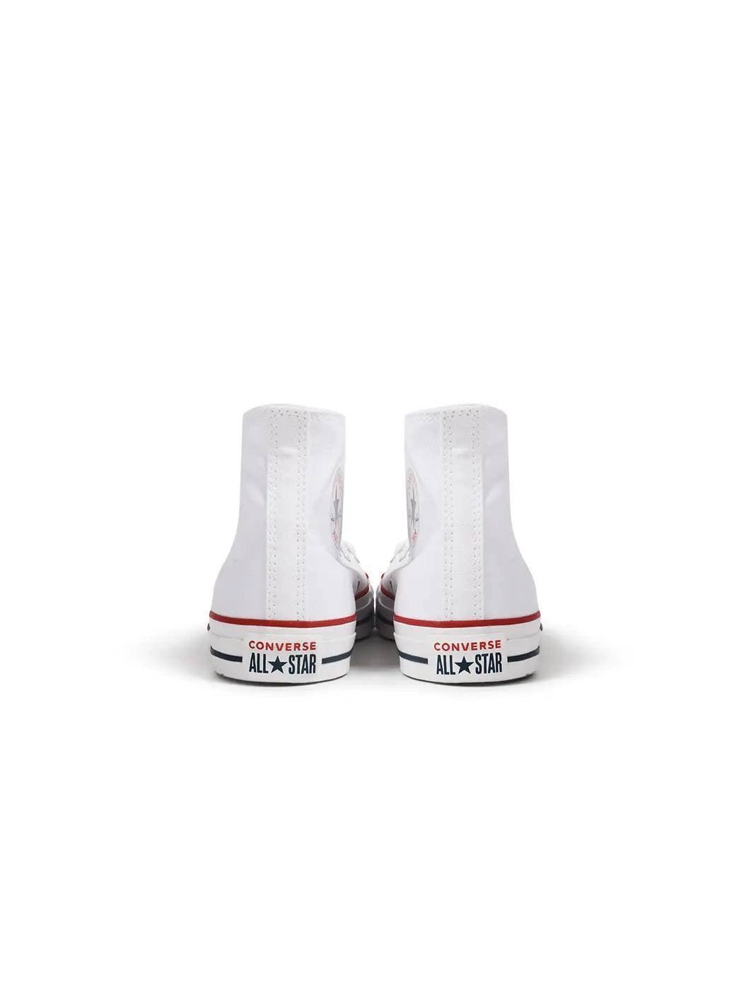 Converse Chuck Taylor montantes grandes tailles pour enfants - blanc