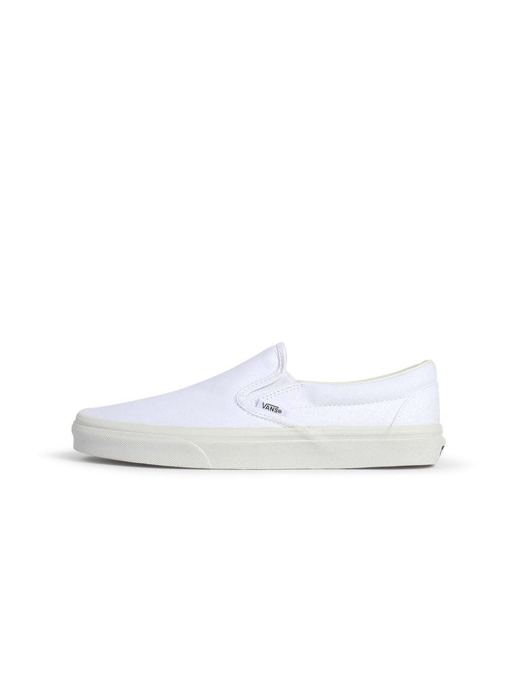 Vans Classic Slip On - Grand Enfant - Blanc pur