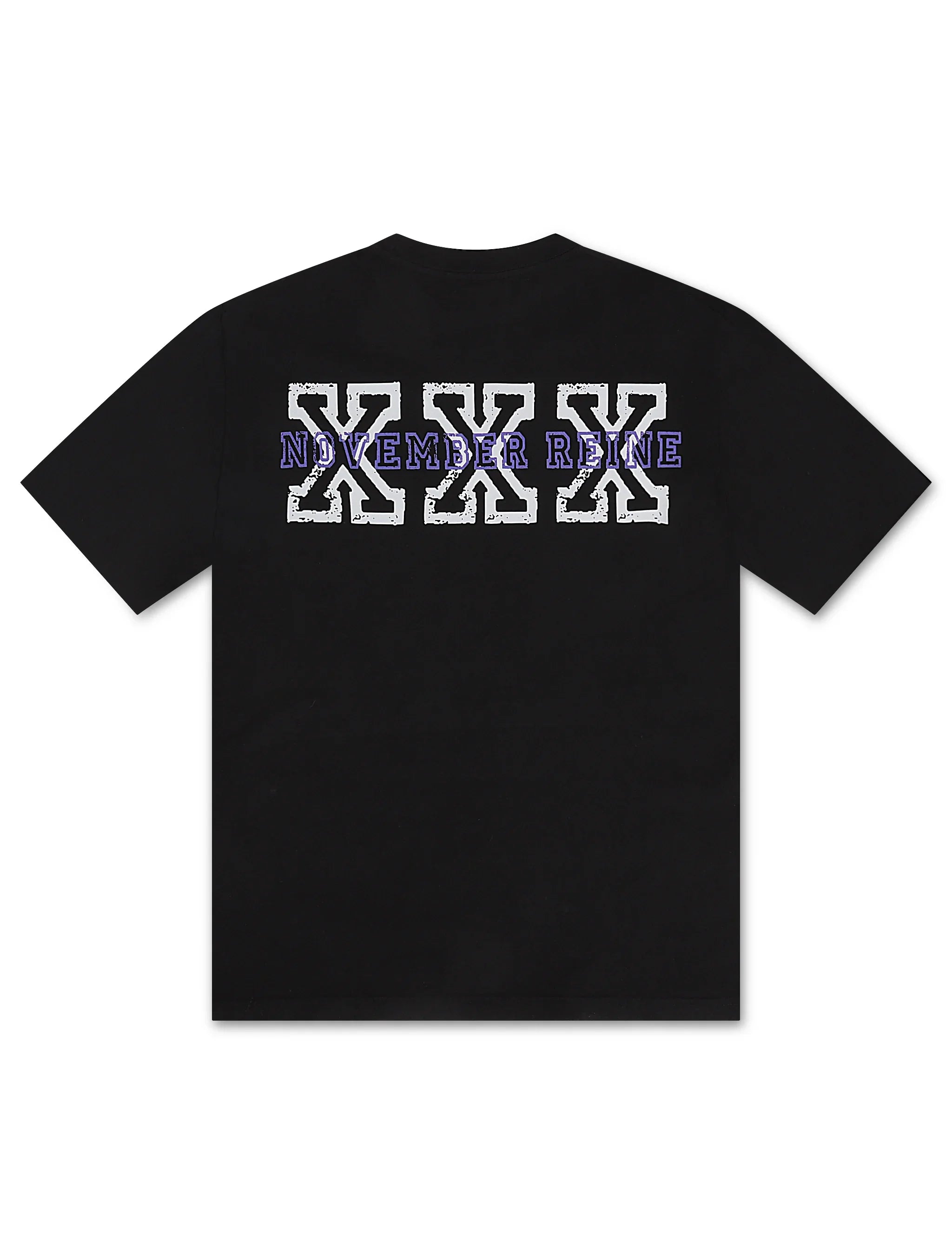 T-shirt épais November Reine Sex Tape - Noir/Violet