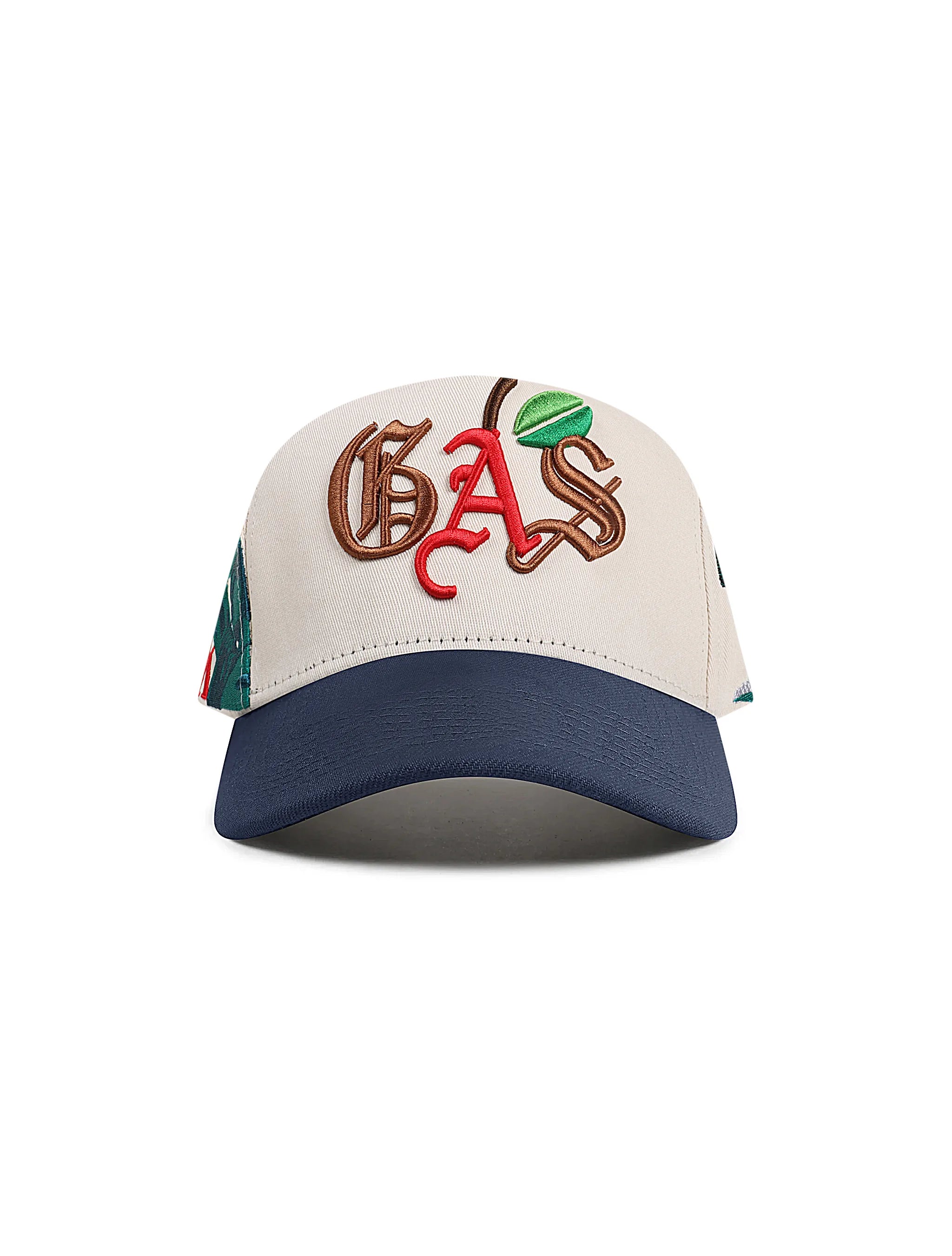 Casquette GasNYC Rotten Apple - Crème/Marine