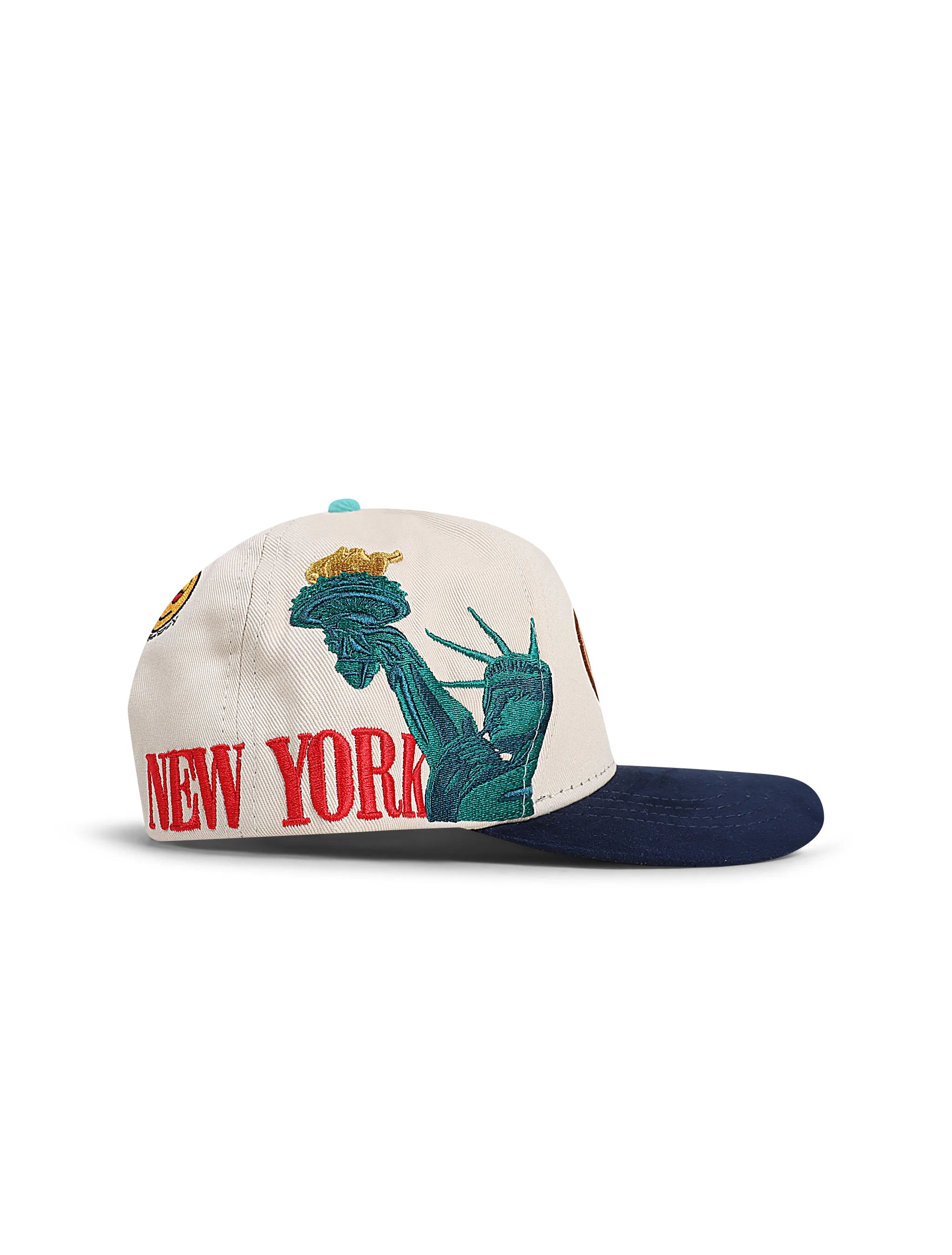Casquette GasNYC Rotten Apple - Crème/Marine