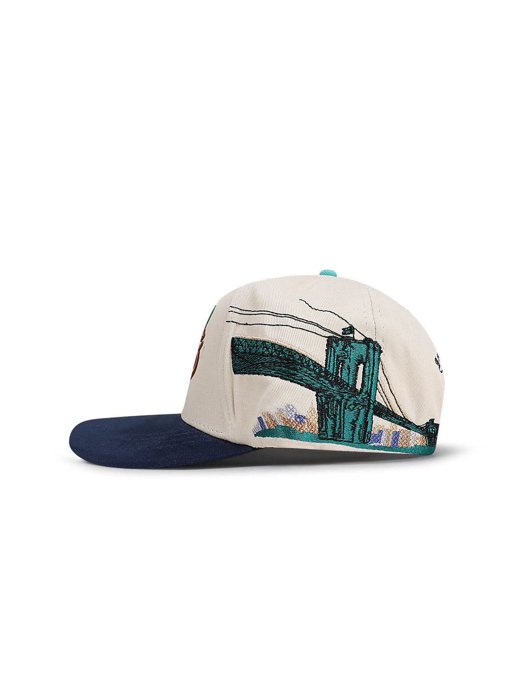 Casquette GasNYC Rotten Apple - Crème/Marine