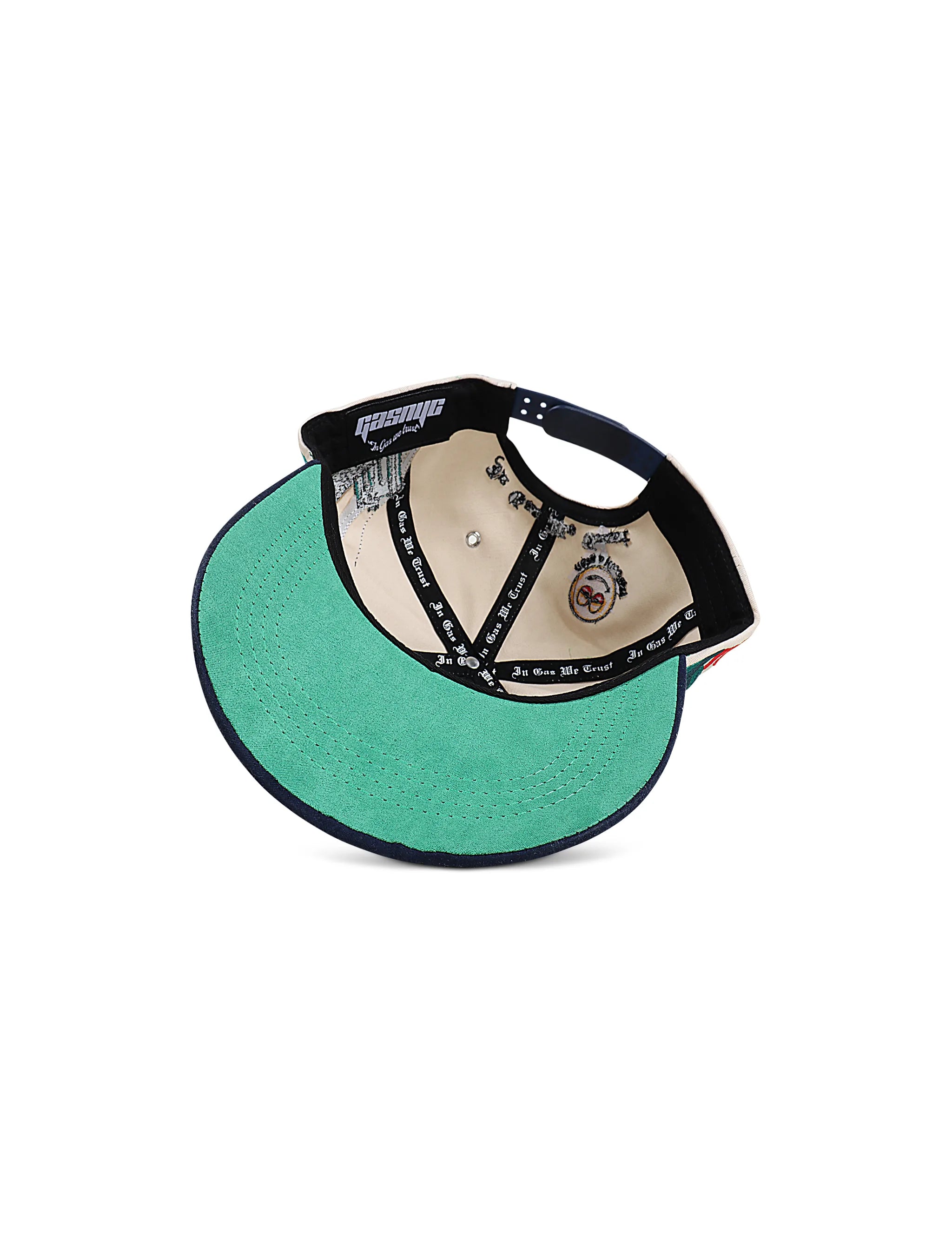 Casquette GasNYC Rotten Apple - Crème/Marine